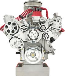 Billet Specialties Tru Trac Serpentine Systems with A/C 14720