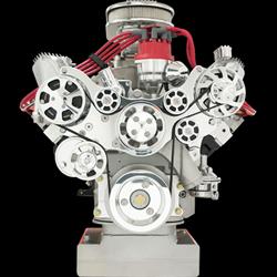 Billet Specialties Tru Trac Serpentine Systems with A/C 14720A