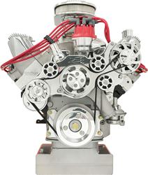 Billet Specialties Tru Trac Serpentine Systems without A/C 14725