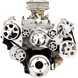 Billet Specialties Tru Trac Serpentine Systems with A/C 14900P