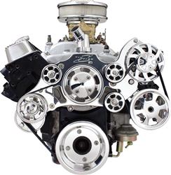 Billet Specialties Tru Trac Serpentine Systems without A/C 14905