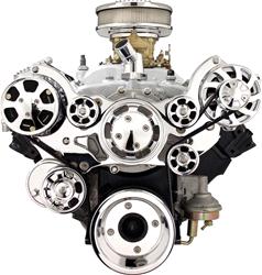 Billet Specialties Tru Trac Serpentine Systems with A/C 14920