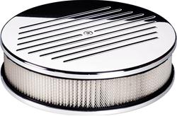 Billet Specialties Round 6-3/8in Air Cleaner Ball Milled