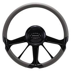 Billet Specialties Half-Wrap Steering Wheels BLK29252