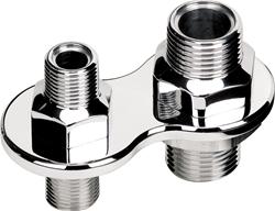 Billet Specialties Heat and Air Conditioning Bulkheads 66720