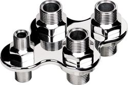 Billet Specialties Heat and Air Conditioning Bulkheads 66920
