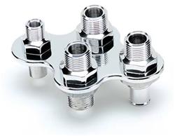 Billet Specialties Heat and Air Conditioning Bulkheads 66925
