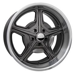 Billet Specialties Legends Series Speedway Titanium Wheels with Polished Lip 20x8.5
