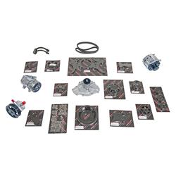 Billet Specialties Tru Trac Serpentine Systems with A/C BLK14900PA