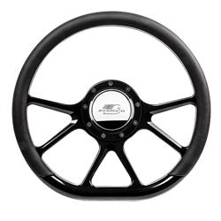 Billet Specialties Half-Wrap Steering Wheels BLK29475