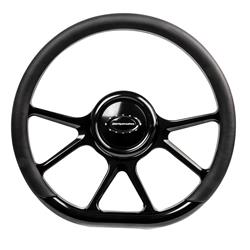 Billet Specialties Half-Wrap Steering Wheels BLK29475