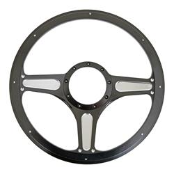 Billet Specialties Half-Wrap Steering Wheels BLK30103
