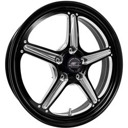 Billet Specialties Street Lite Black One-Piece Wheels 17x4.5