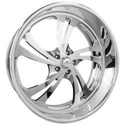 Billet Specialties SLG Series SLG55 Sweep Polished Custom Order Wheels SLG552426140L