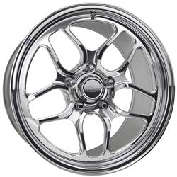 Billet Specialties Win Lite Monoblock Drag Pack Polished Wheels 17x10