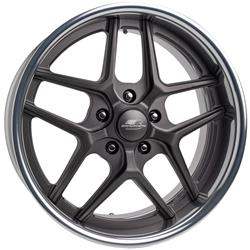 Billet Specialties TEC 5 Gunmetal Wheels with Polished Lip 20x10