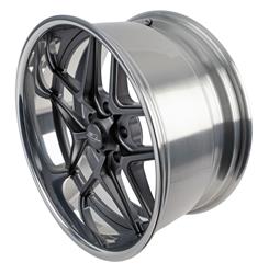Billet Specialties TEC 5 Gunmetal Wheels with Polished Lip 20x10