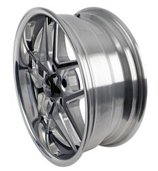 Billet Specialties TEC 5 Black Machined Wheels with Polished Lip 18x7
