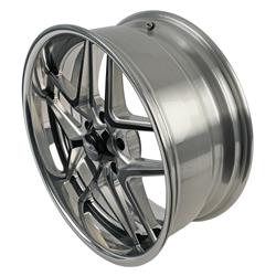 Billet Specialties TEC 5 Black Machined Wheels with Polished Lip 20x8.5