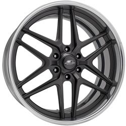 Billet Specialties TEC 6 Gunmetal Wheels with Polished Lip 22x10