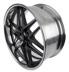 Billet Specialties TEC 6 Gunmetal Wheels with Polished Lip 22x10