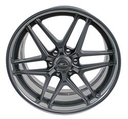 Billet Specialties TEC 6 Gunmetal Wheels with Polished Lip 22x10