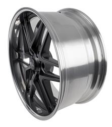 Billet Specialties TEC 6 Gunmetal Wheels with Polished Lip 22x10