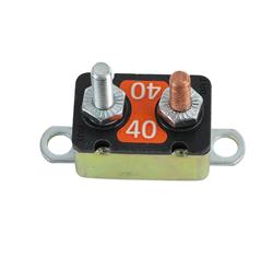 Bussmann CBC Type I 10-32 Stud Mount Circuit Breakers with Lengthwise Brackets CBC-40HB