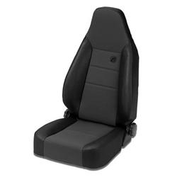Bestop TrailMax II Sport Black Denim Fabric Seat 3943815