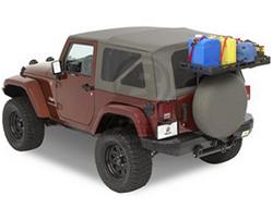 Bestop HighRock 4x4 Cargo Rack Mounting Brackets for 2007-2018 WRANGLER, 2018 WRANGLER JK - 4141201