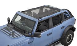 Bestop Mesh Safari Access Bimini Sunshades for 2021-2025 BRONCO - 52423-11