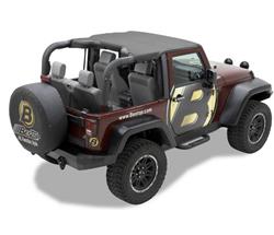 Bestop Header Bikini Tops for 2020-2025 GLADIATOR, 2018-2024 WRANGLER - 5260635