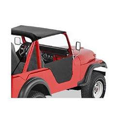 Bestop Soft Lower Doors for 1959-1975 CJ5, CJ6 - 5302501