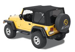 Bestop Supertop Squareback Soft Tops for 1997-2006 WRANGLER - 5482017