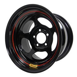 Bassett Racing Inertia Advantage Black Powdercoated Wheels 15x10