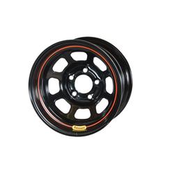 Bassett Racing D-Hole Lightweight Black Powdercoated Wheels - Free