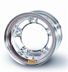 Bassett Racing Wide-5 Silver Powdercoated Wheels