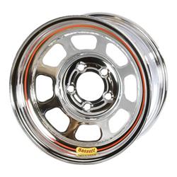 Basset Racing DOT-Approved Chrome Street Legal Wheels 15x7