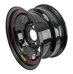 Bassett Racing Inertia Advantage IMCA Gloss Black Wheels 15x8