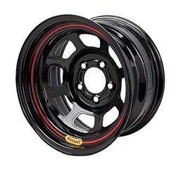 Bassett Racing D-Hole Lightweight Black Powdercoated Wheels 15x8