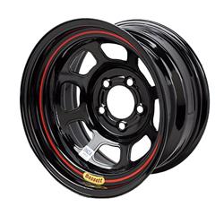 Basset Racing DOT-Approved Black Powdercoated Street Legal Wheels 15x8