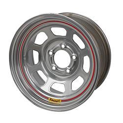 Bassett Racing D-Hole Lightweight Silver Powdercoated Wheels
