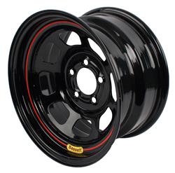 Bassett Racing D-Hole Lightweight Black Powdercoated Wheels 15x8