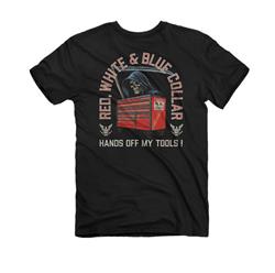 Red, White, and Blue Collar T-Shirt