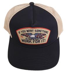 Red, White, and Blue Collar Work for It Hat 9432OS