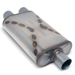 Black Widow Exhaust Venom 250 Series 409 Stainless Steel 3 Inch Muffler BWSDV2-32
