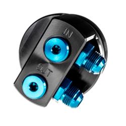 Baxter Performance Oil Filter Cartridge to Remote Adapters TR-502-BK