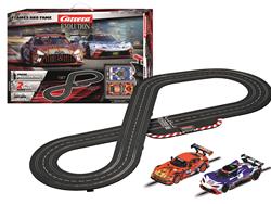 Carrera Evolution 1:32 Scale Flames And Fame Slot Car Set 20025245