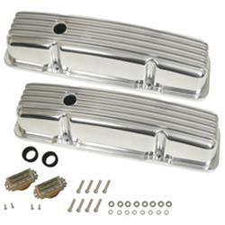 Summit Racing™ Finned Aluminum Valve Covers SUM-440413