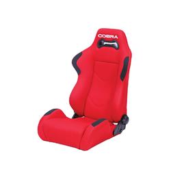 Cobra Daytona Sport Red Fabric Seat DAY-S-RD